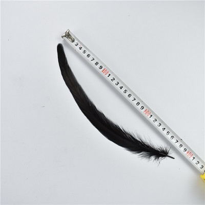 20 buc/lot pene negre pentru meșteșuguri struț cocoș pene gâscă pluma naturală pentru bricolaj accesorii artizanale creație de bijuterii