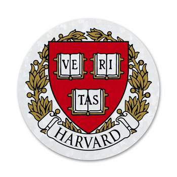 Значка с лого на Харвардския университет, брошка, игла, аксесоари за дрехи, раница, подарък, украса, 58 мм