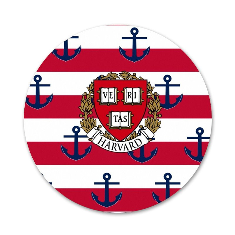 Harvardi ülikooli logo märk prossnõel Aksessuaarid riietele Seljakoti kaunistus kingitus 58 mm