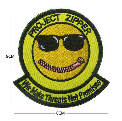 Περιβραχιόνιο με νέο κεντητικό περιβραχιόνιο 34 χρωμάτων Tactical Badges Μπαλώματα με γάντζο και θηλιά για σακίδια πλάτης Περιβραχιόνιο επωμίδας