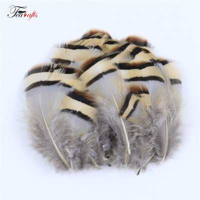 50Vnt Natūralūs fazanai Gaidžio plunksnos Dekoratyvinės dirbtuvės Auskarai Kūrybinės Medžiagos Drabužiai Siuvimo Priedai Plumas Amatai