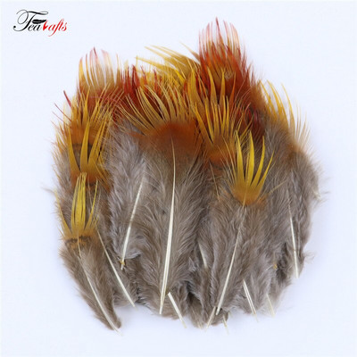 50Vnt Natūralūs fazanai Gaidžio plunksnos Dekoratyvinės dirbtuvės Auskarai Kūrybinės Medžiagos Drabužiai Siuvimo Priedai Plumas Amatai