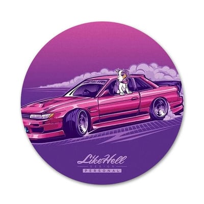 sportski automobil jdm značka broš igla dodaci za odjeću ruksak ukras dar