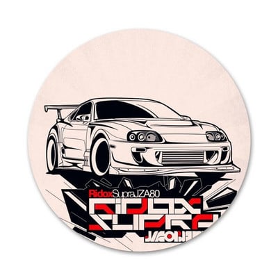 sportski automobil jdm značka broš igla dodaci za odjeću ruksak ukras dar