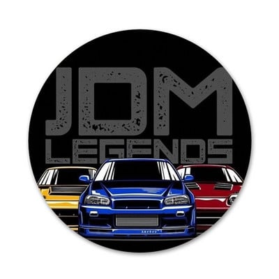 sportski automobil jdm značka broš igla dodaci za odjeću ruksak ukras dar