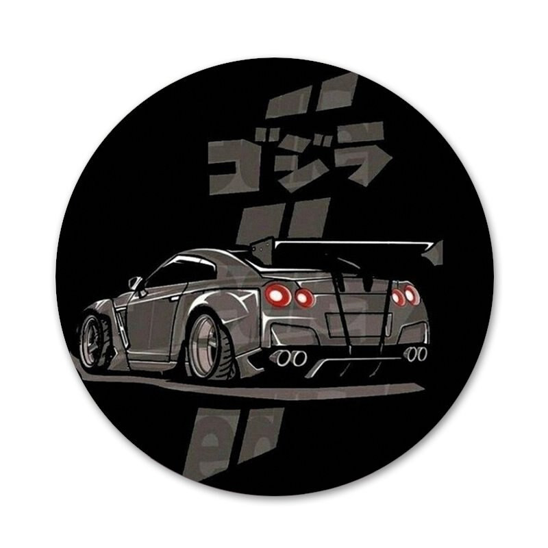 sportski automobil jdm značka broš igla dodaci za odjeću ruksak ukras dar