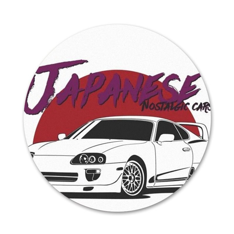 sportski automobil jdm značka broš igla dodaci za odjeću ruksak ukras dar