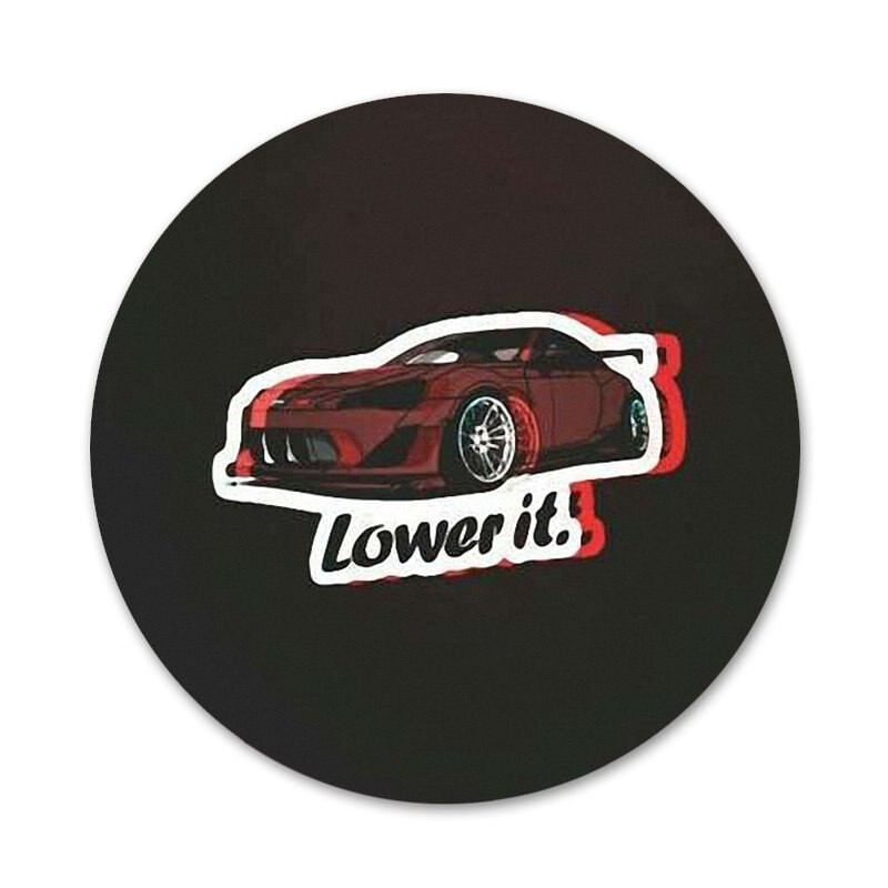 sportski automobil jdm značka broš igla dodaci za odjeću ruksak ukras dar