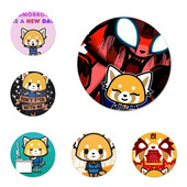 crtana TV serija aggretsuko značka broš igla dodaci za odjeću ruksak ukrasni dar 58 mm