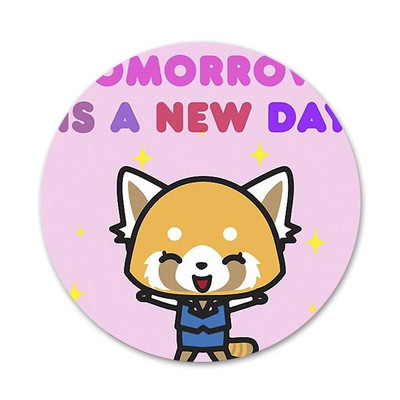 crtana TV serija aggretsuko značka broš igla dodaci za odjeću ruksak ukrasni dar 58 mm