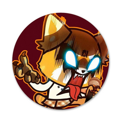 crtana TV serija aggretsuko značka broš igla dodaci za odjeću ruksak ukrasni dar 58 mm