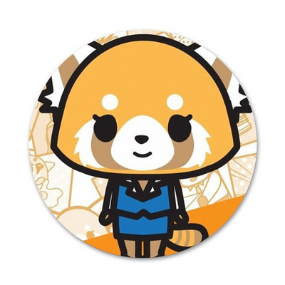 crtana TV serija aggretsuko značka broš igla dodaci za odjeću ruksak ukrasni dar 58 mm