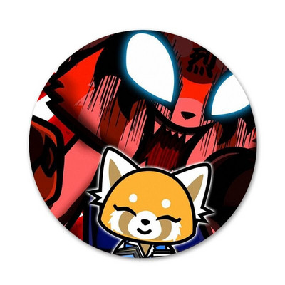 crtana TV serija aggretsuko značka broš igla dodaci za odjeću ruksak ukrasni dar 58 mm