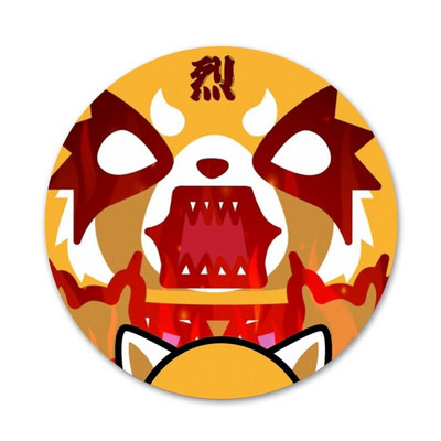 crtana TV serija aggretsuko značka broš igla dodaci za odjeću ruksak ukrasni dar 58 mm