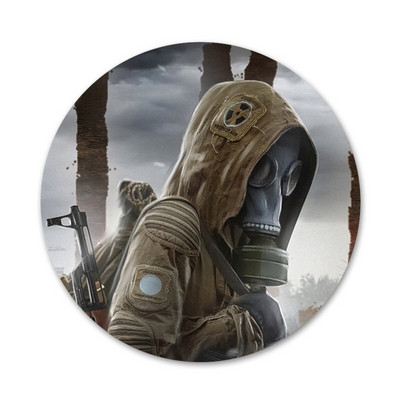 Kutija od 58 mm S..alker Stalker Ikone Pribadače Dekorativni broševi za značke Metalne značke za ukrašavanje ruksaka