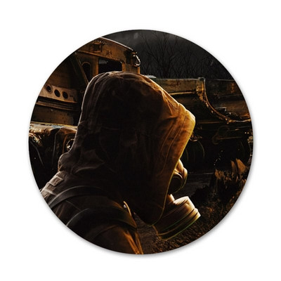 Kutija od 58 mm S..alker Stalker Ikone Pribadače Dekorativni broševi za značke Metalne značke za ukrašavanje ruksaka