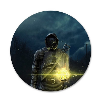 Kutija od 58 mm S..alker Stalker Ikone Pribadače Dekorativni broševi za značke Metalne značke za ukrašavanje ruksaka