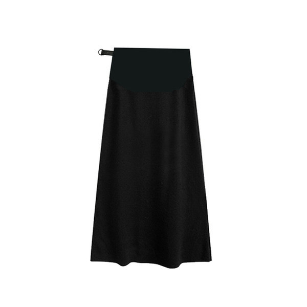 Kõrge vöökohaga kootud rasedate seelik