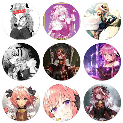 Astolfo Icons Pins Διακοσμητικό σήμα Καρφίτσες Μεταλλικές κονκάρδες για ρούχα Διακόσμηση σακιδίου πλάτης 58mm