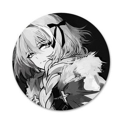 Astolfo Icons Smeigtukai Ženkliuko dekoravimas Sagės Metaliniai ženkleliai drabužiams Kuprinės puošimas 58mm