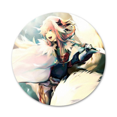 Astolfo Icons Smeigtukai Ženkliuko dekoravimas Sagės Metaliniai ženkleliai drabužiams Kuprinės puošimas 58mm