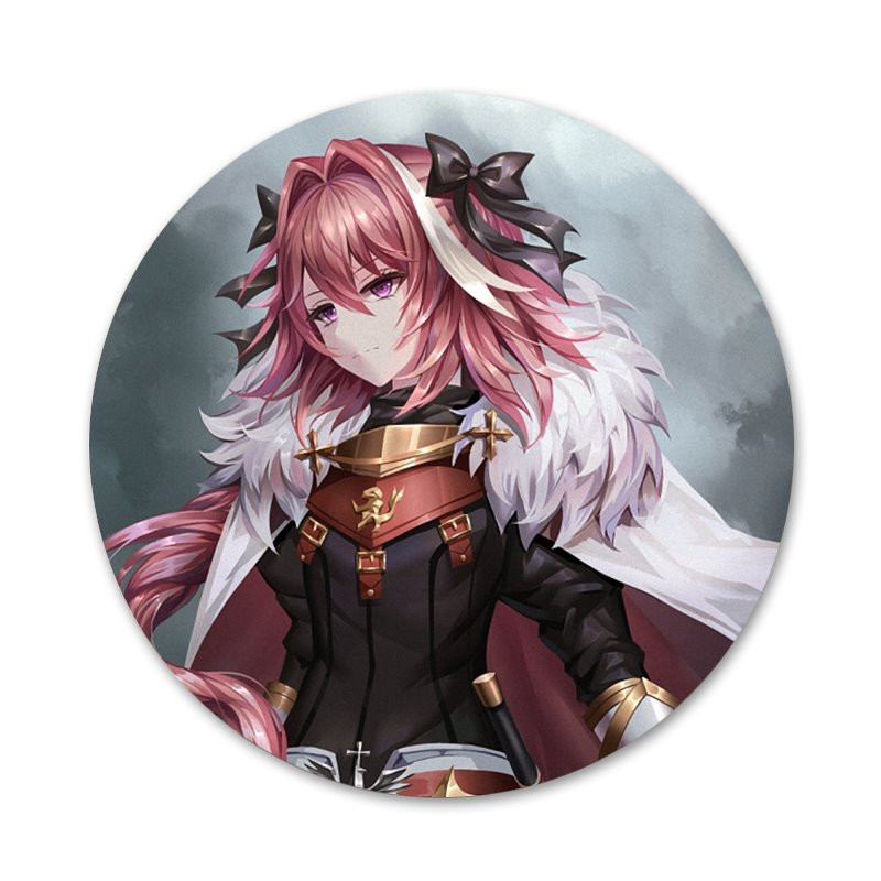 Astolfo Icons Smeigtukai Ženkliuko dekoravimas Sagės Metaliniai ženkleliai drabužiams Kuprinės puošimas 58mm