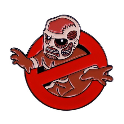 C1602 Attack on Titan Badges με καρφίτσες anime για σακίδια πλάτης Καρφίτσα για ρούχα Καρφίτσα από σμάλτο σε σακίδιο Manga Καρφίτσες πέτο