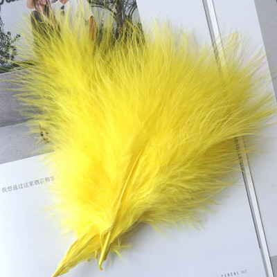 Pene de pui 10-15 cm 4-6 inci Pene naturale de curcan Artizanat de bricolaj pentru carnaval Halloween Craciun Dersses pentru musulm