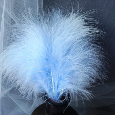 Pene de pui 10-15 cm 4-6 inci Pene naturale de curcan Artizanat de bricolaj pentru carnaval Halloween Craciun Dersses pentru musulm