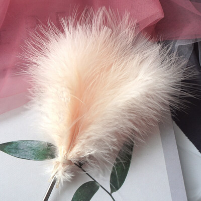 Pene de pui 10-15 cm 4-6 inci Pene naturale de curcan Artizanat de bricolaj pentru carnaval Halloween Craciun Dersses pentru musulm