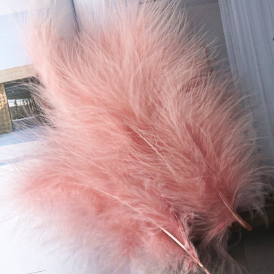 Pene de pui 10-15 cm 4-6 inci Pene naturale de curcan Artizanat de bricolaj pentru carnaval Halloween Craciun Dersses pentru musulm