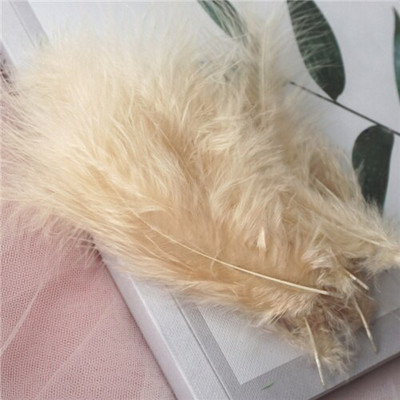 Pene de pui 10-15 cm 4-6 inci Pene naturale de curcan Artizanat de bricolaj pentru carnaval Halloween Craciun Dersses pentru musulm