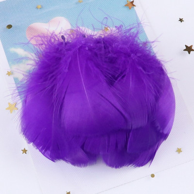 Naturaalsed hanesuled 4-8cm väikesed ujuvad nahast roosad luigesuled meisterdamiseks pulmaehteteks kaunistusploomid 100tk