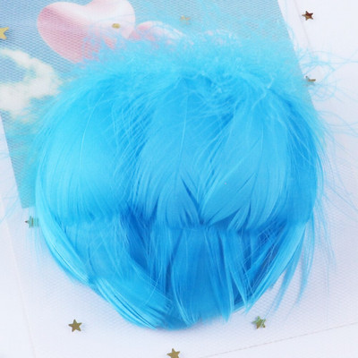 Naturaalsed hanesuled 4-8cm väikesed ujuvad nahast roosad luigesuled meisterdamiseks pulmaehteteks kaunistusploomid 100tk