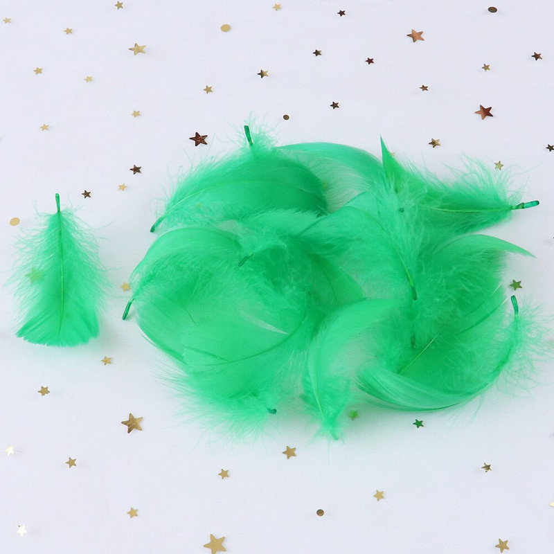 Naturaalsed hanesuled 4-8cm väikesed ujuvad nahast roosad luigesuled meisterdamiseks pulmaehteteks kaunistusploomid 100tk