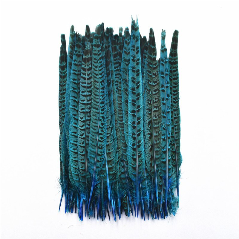 10 бр./Партида пера от опашка на женски фазан 25-30 см/10-12" естествени пера от фазан за занаяти Сватбени пера Декорация Plumas