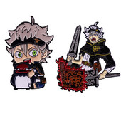 C2384 Black Clover Ace email Accesorii Anime Ace de rever pentru rucsacuri Insigne manga pe rucsac Broșă cadou japonez