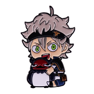 C2384 Black Clover Ace email Accesorii Anime Ace de rever pentru rucsacuri Insigne manga pe rucsac Broșă cadou japonez