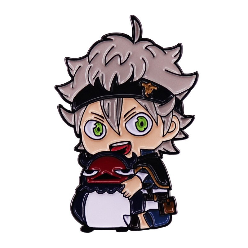 C2384 Black Clover Ace email Accesorii Anime Ace de rever pentru rucsacuri Insigne manga pe rucsac Broșă cadou japonez