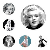 Seksi djevojka Marilyn Monroe značka broš igla dodaci za odjeću ruksak ukras dar