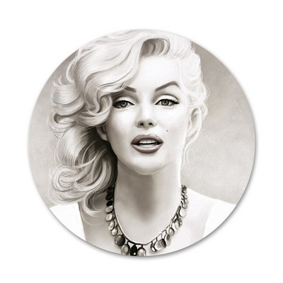 Seksi djevojka Marilyn Monroe značka broš igla dodaci za odjeću ruksak ukras dar