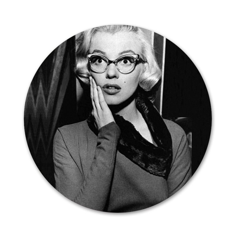 Seksi djevojka Marilyn Monroe značka broš igla dodaci za odjeću ruksak ukras dar