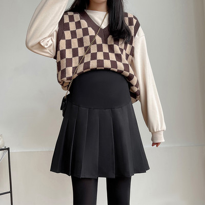 Novi model plisirane trudničke suknje visokog struka