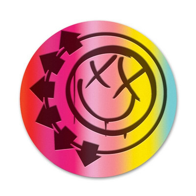 58 mm vilkuv 182 riba ikoonid nööpnõelad märgi kaunistus prossid metallist märgid seljakoti kaunistamiseks