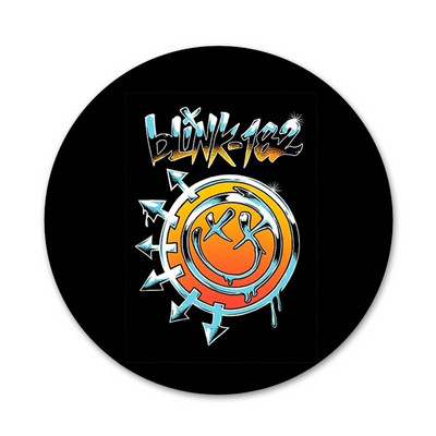 58 mm vilkuv 182 riba ikoonid nööpnõelad märgi kaunistus prossid metallist märgid seljakoti kaunistamiseks