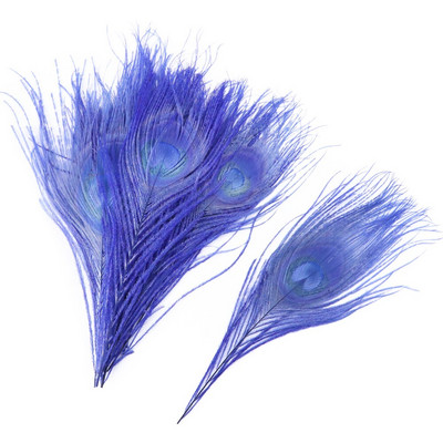 Pene de păun vopsite naturale 15-25 CM/6-10 inci Decorare pentru haine Cusut acasă petrecere Artizanat Accesorii penne 10 buc/lot