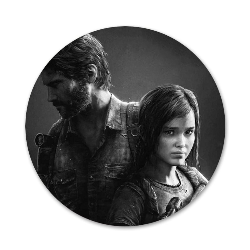 The Last Of Us 2 uut rinnamärki prossinõela tarvikud riiete jaoks Seljakoti kaunistus kingitus
