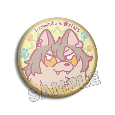 Ensemble Stars 58 mm Много сладки кръгли икони с метална игла
