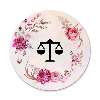 58 mm Law Justice logo Direito Значка Брошка Аксесоари за игли за дрехи Раница Декорация подарък
