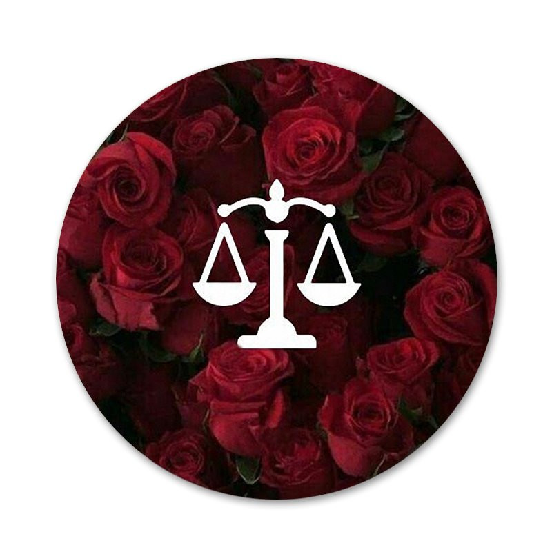 58 mm Law Justice logo Direito značka broš igla dodaci za odjeću ruksak ukras dar